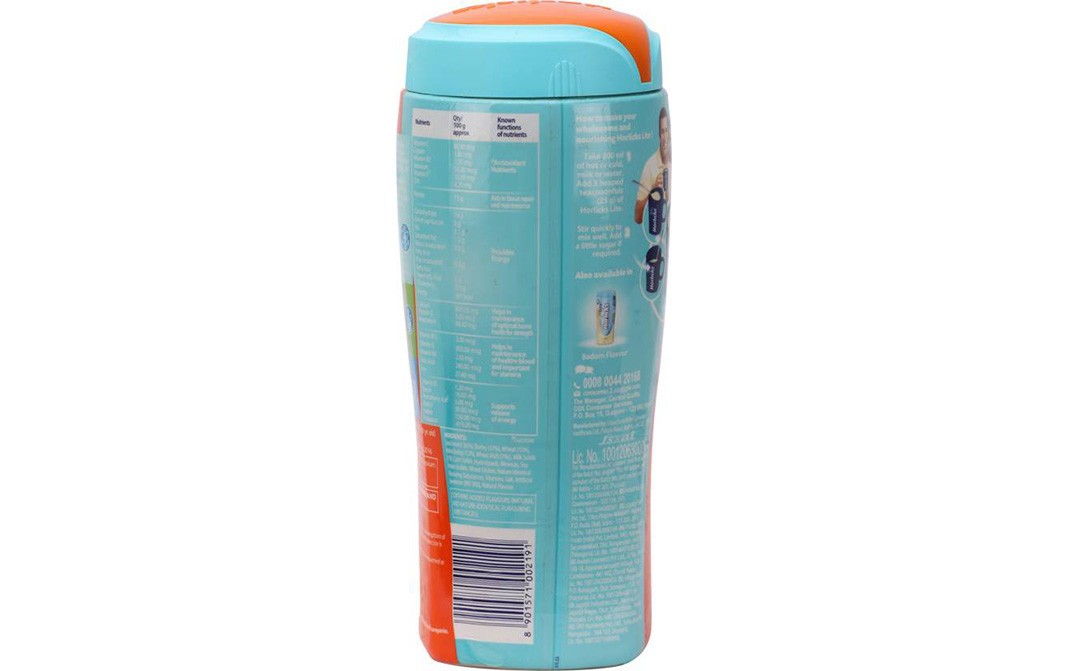 Lite Horlicks Regular Malt Flavour    Plastic Jar  450 grams